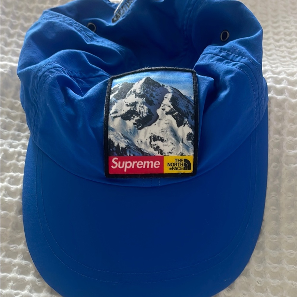 Supreme x The North Face Mountain Blue Hat